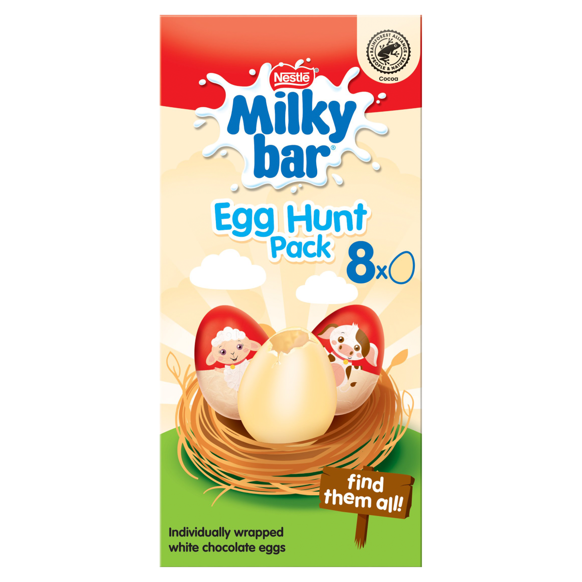 Milkybar 8 Egg Hunt Pack 120g