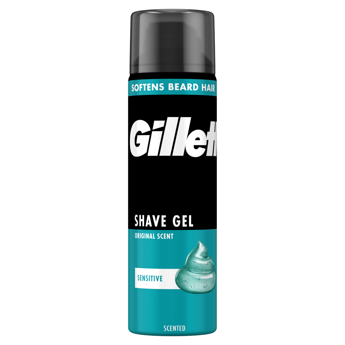 Gillette Classic Sensitive Shave Gel, For Sensitive Skin, 200ml