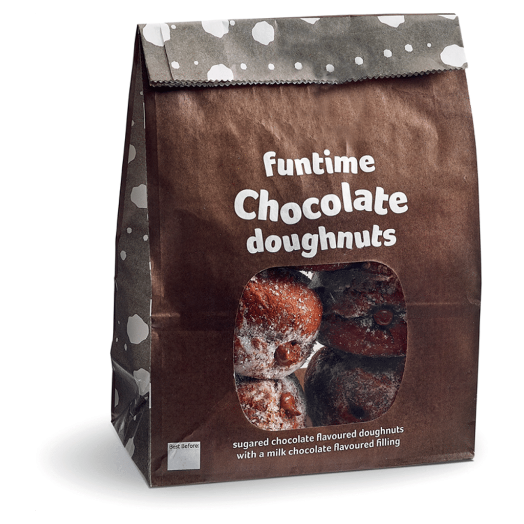 Country Choice 80 Funtime Double Chocolate Doughnuts 3.20kg