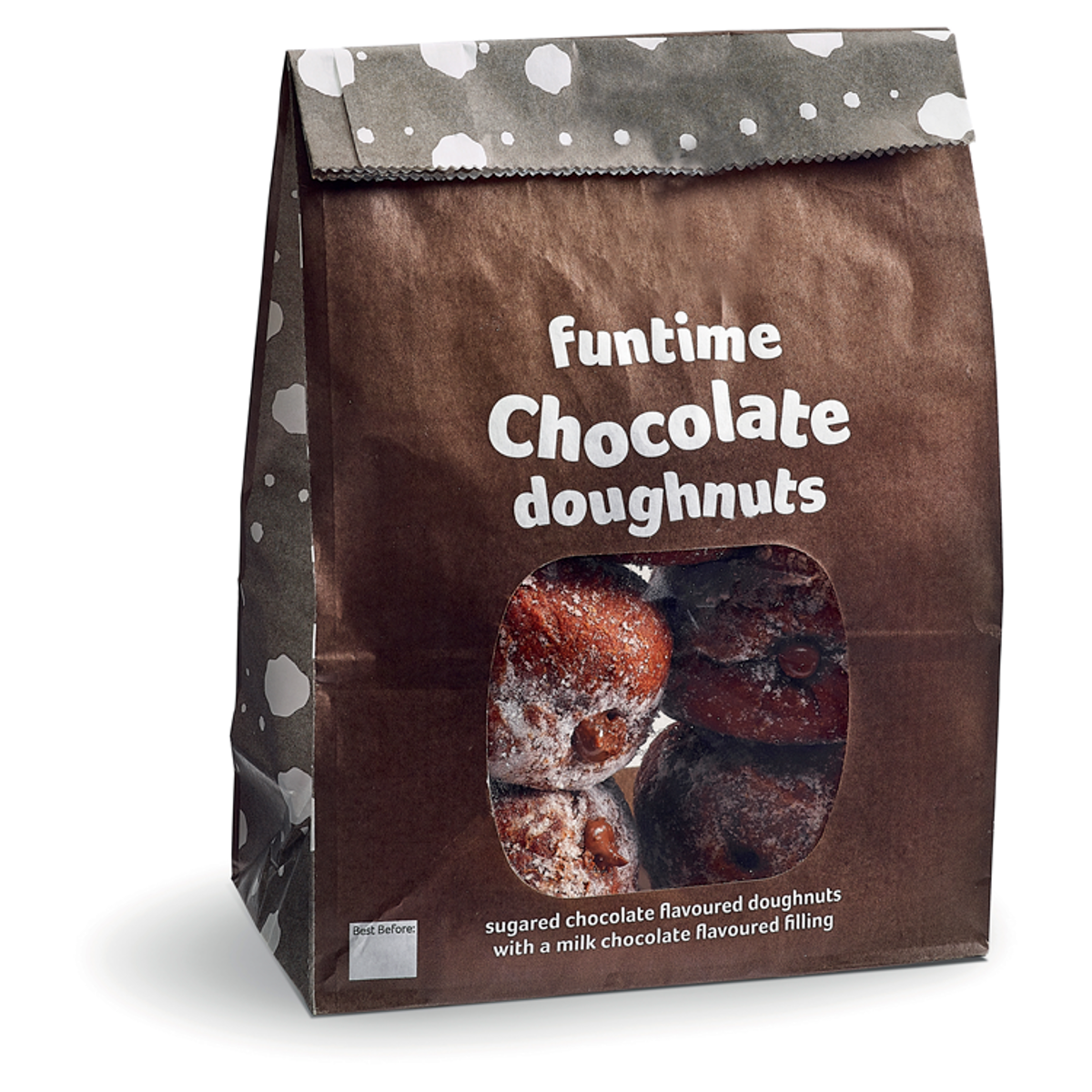 Country Choice 80 Funtime Double Chocolate Doughnuts 3.20kg