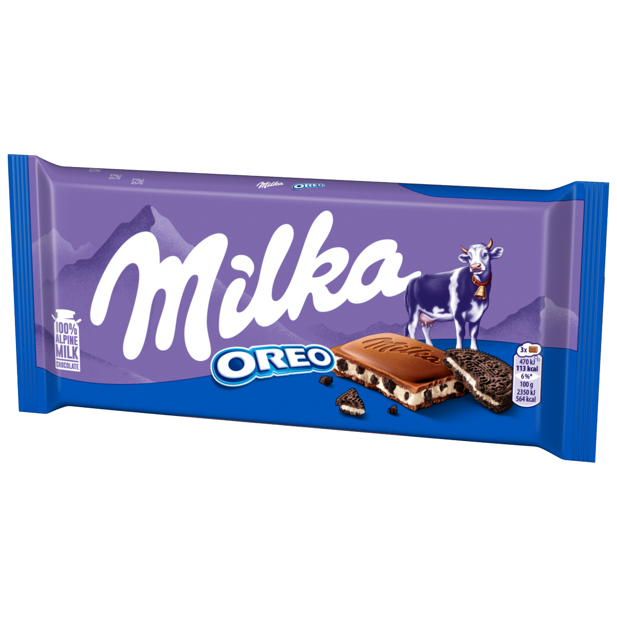 Milka with Oreo Chocolate Bar 100g