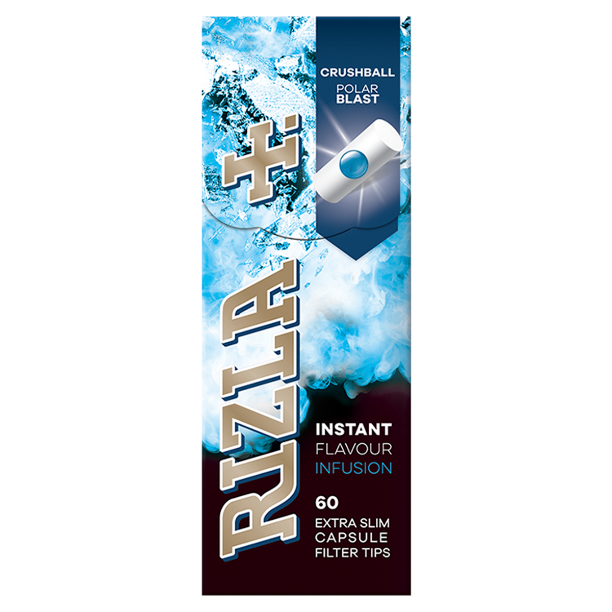 Rizla Polar Blast Extra Slim Tips 60s