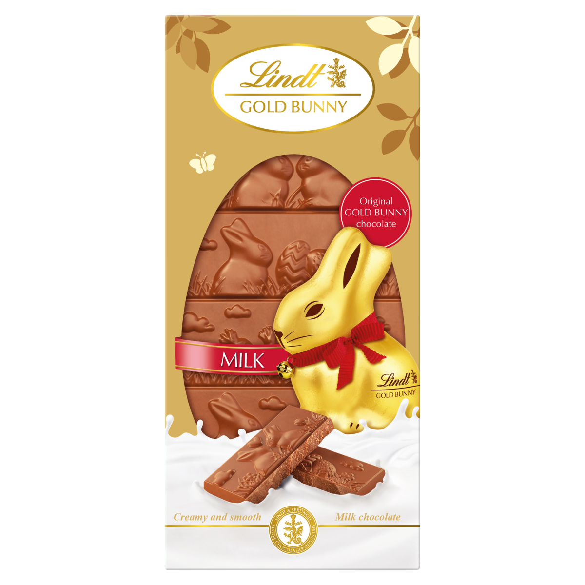 Lindt Gold Bunny Milk Chocolate Easter Bar 120g