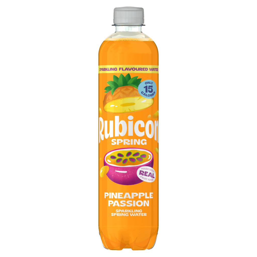 Rubicon Pineapple Passion Sparkling Spring Water 500ml