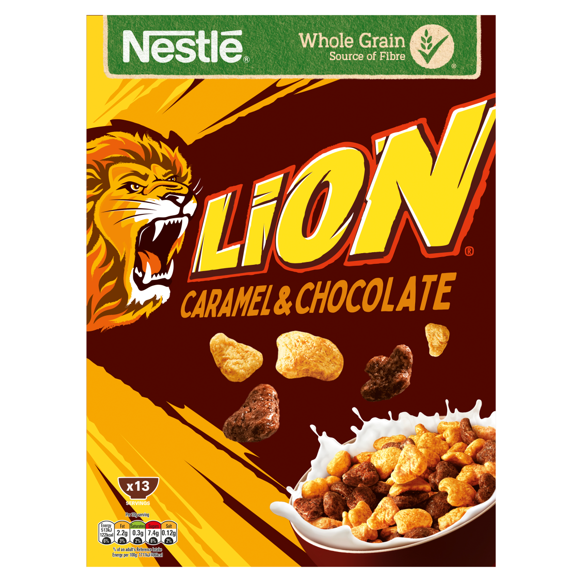 Lion Caramel and Chocolate 400g