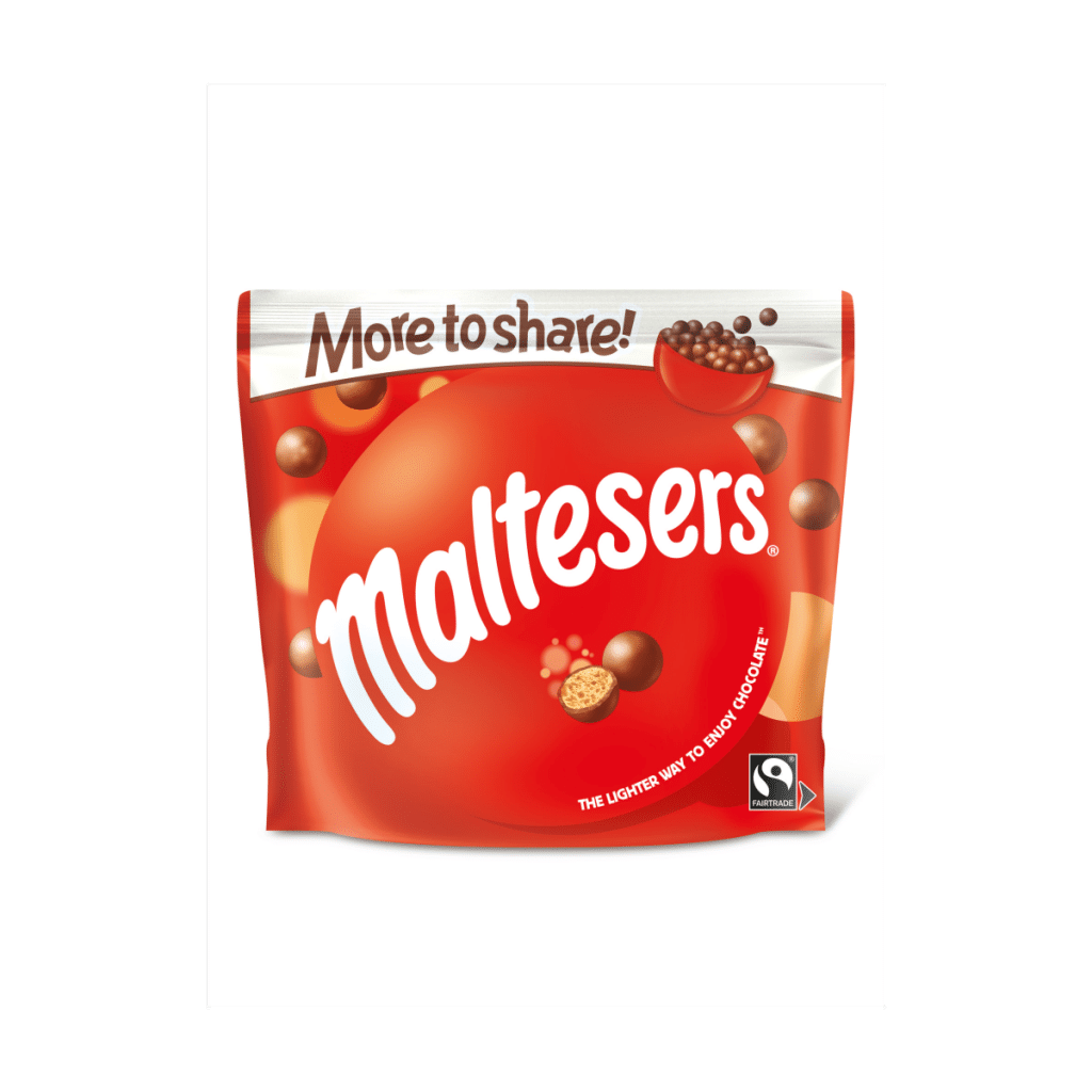 Maltesers Milk Chocolate & Honeycomb Sharing Pouch Bag 175g