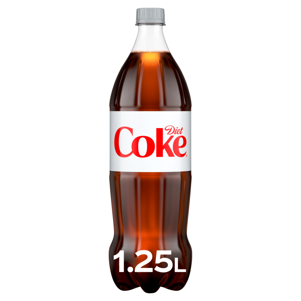 Diet Coke Cola 1.25L Bottle