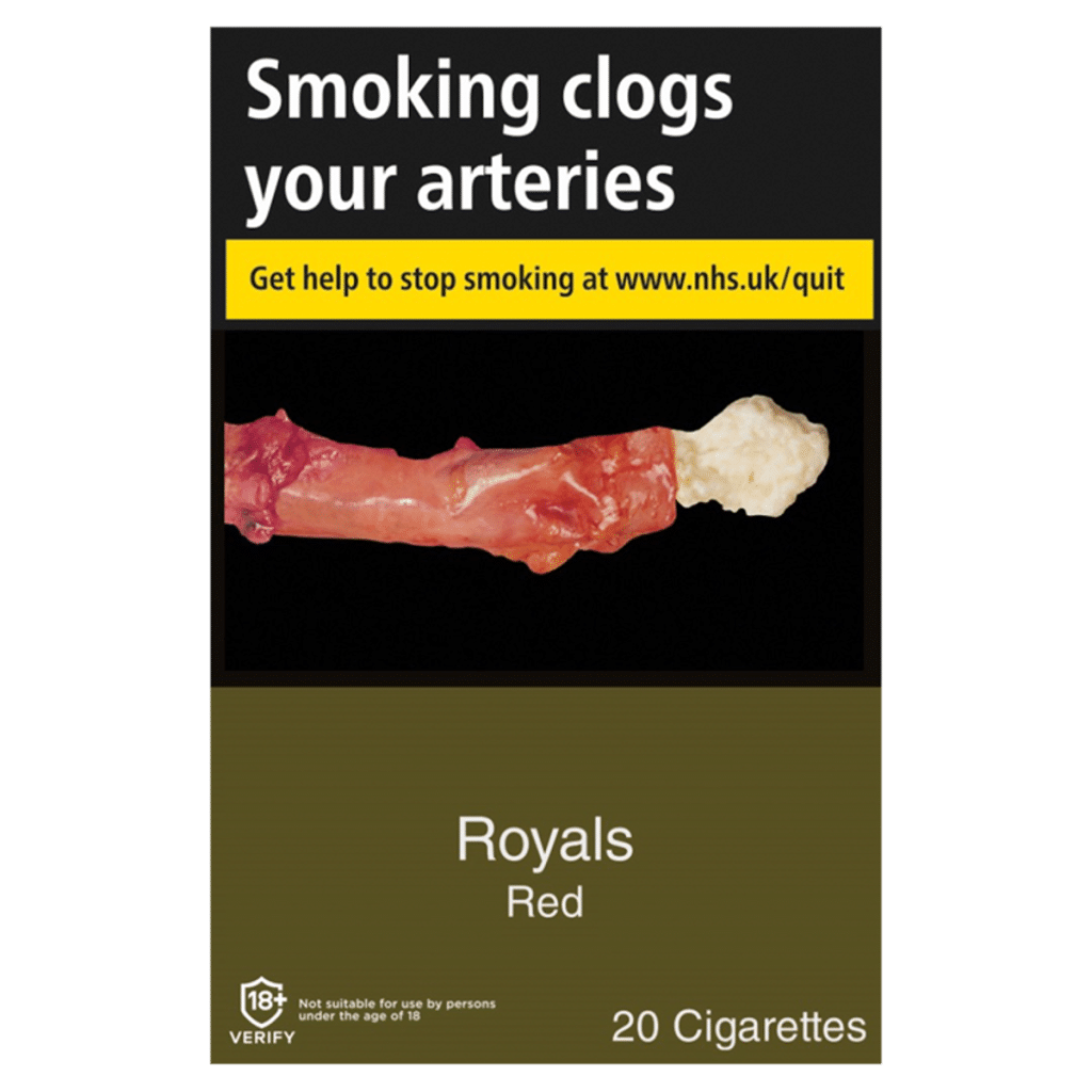 Royals Red 20 Cigarettes