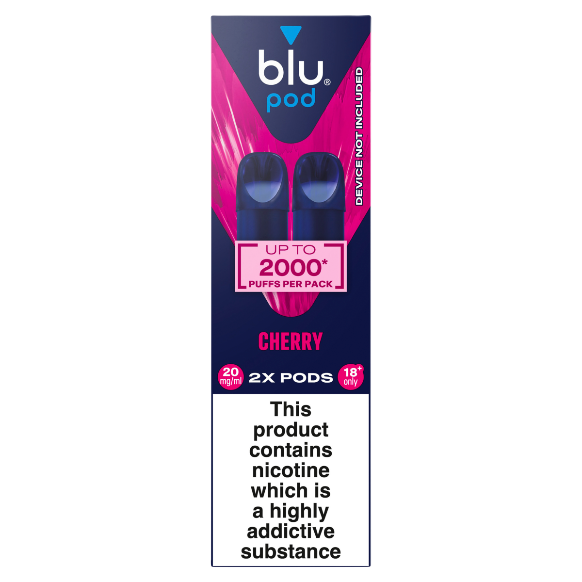 blu pod Cherry 20mg/ml 2 x 2ml