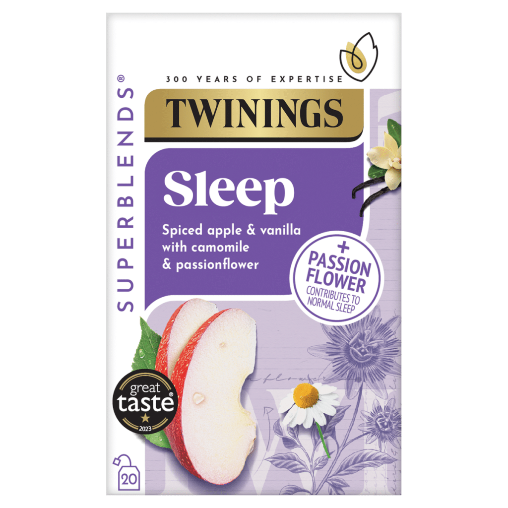 Twinings 20 Superblends Sleep Spiced Apple & Vanilla with Camomile & Passionflowers 30g