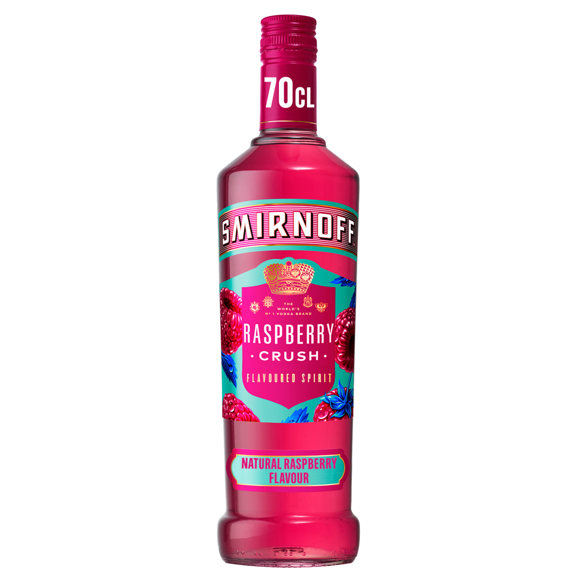 Smirnoff Raspberry Crush Flavoured Spirit Drink 35% vol 70cl