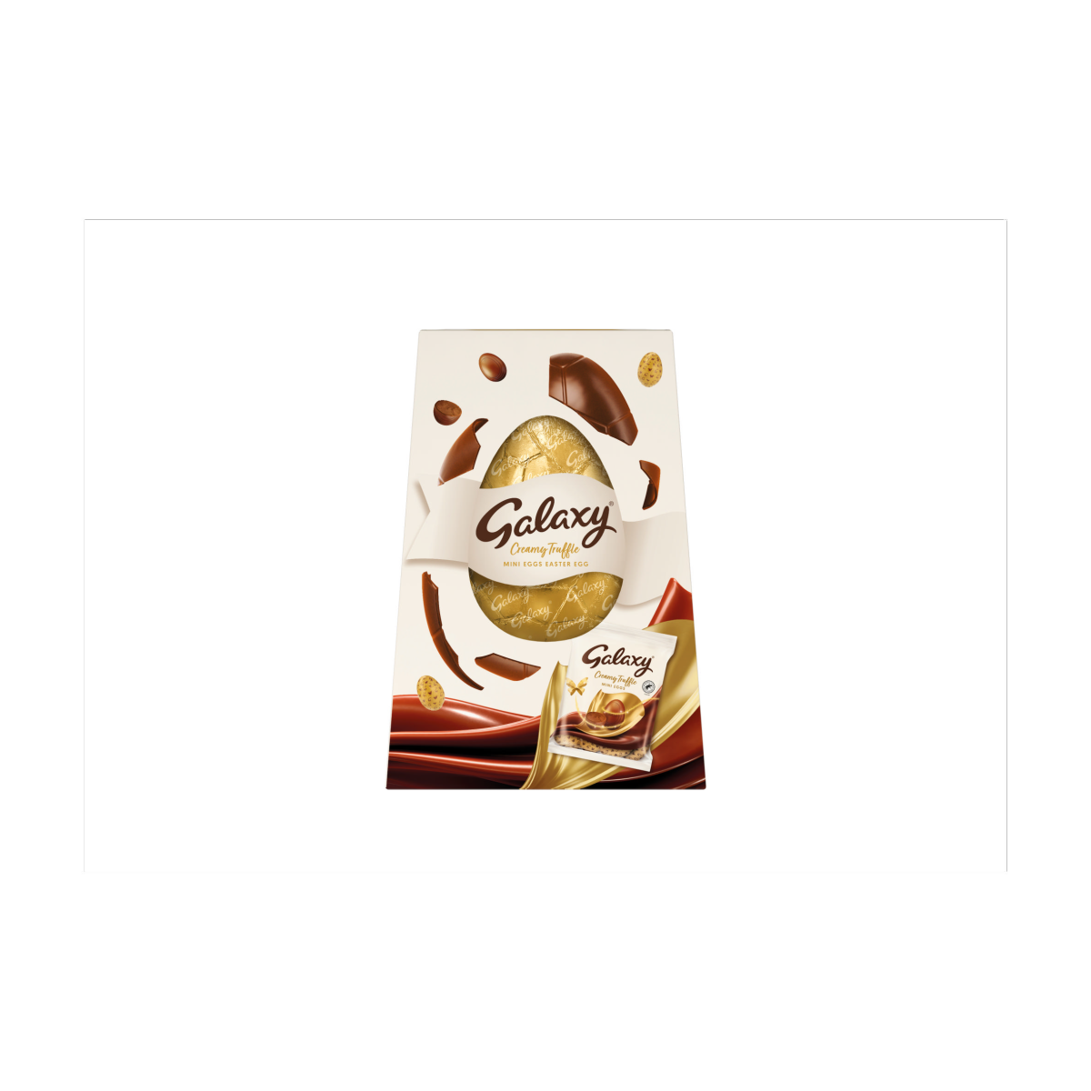 Galaxy Milk Chocolate Mini Eggs Extra Large Easter Egg 194g