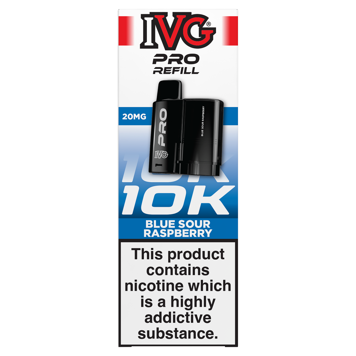 IVG Pro Refill Blue Sour Raspberry 20mg/ml