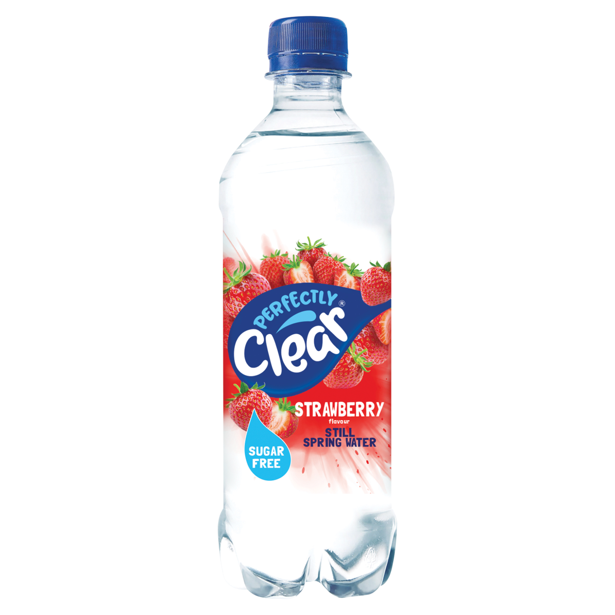 Perfectly Clear Strawberry Flavour Still Spring Water 500ml