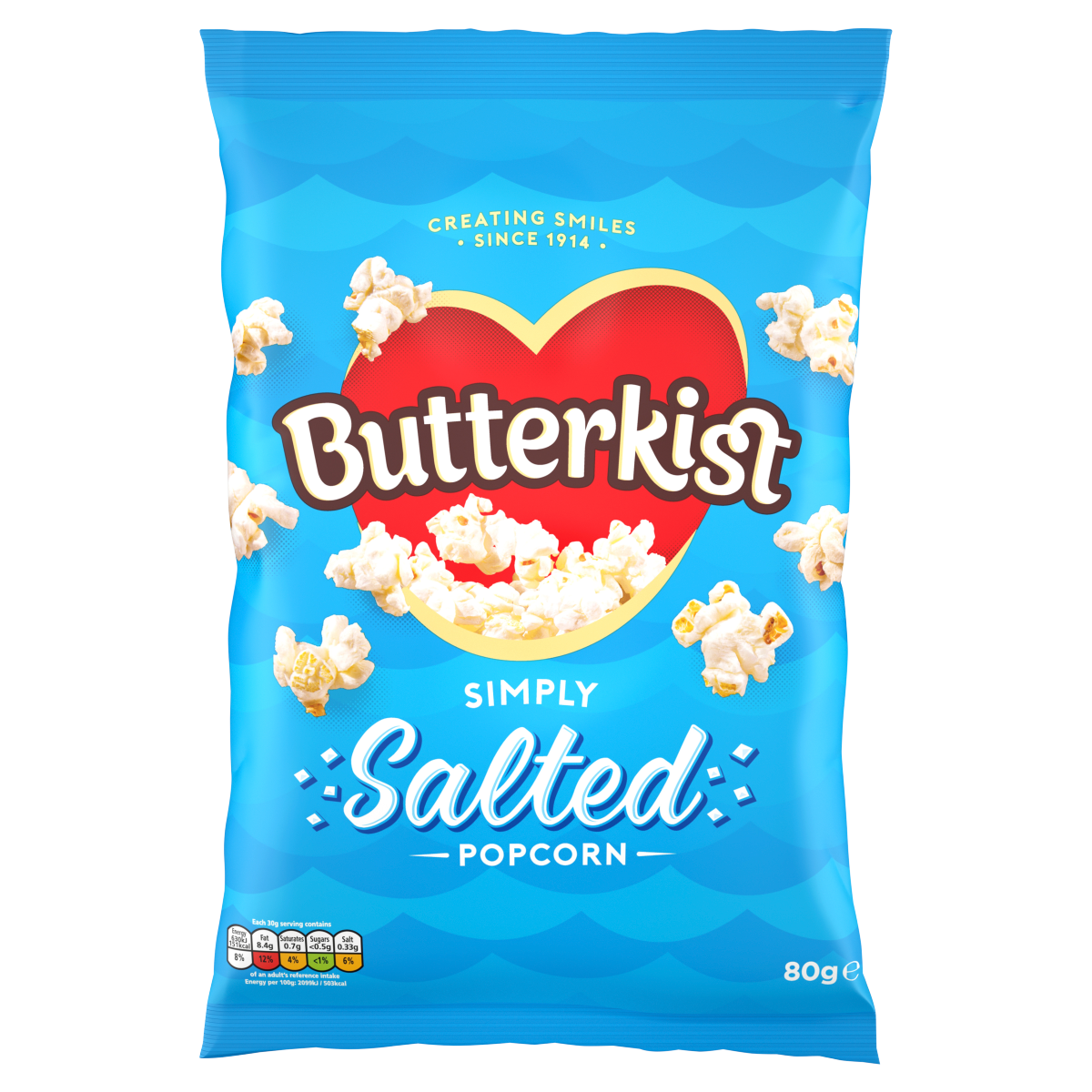 Butterkist Simply Salted Popcorn 80g