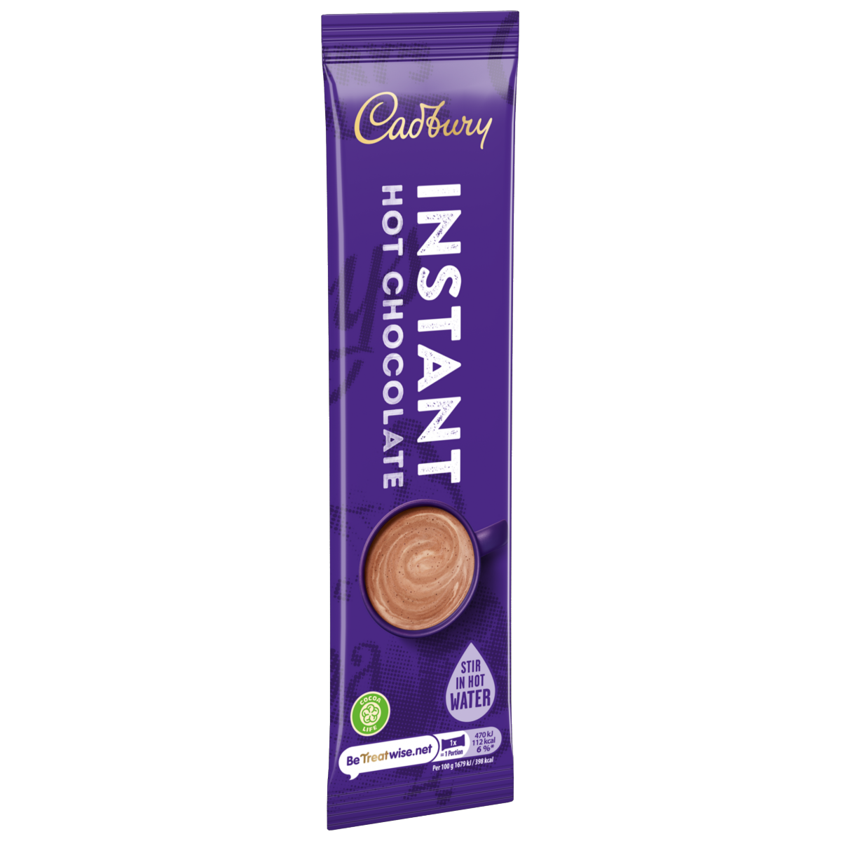 Cadbury Instant Hot Chocolate Drink Sachet 28g