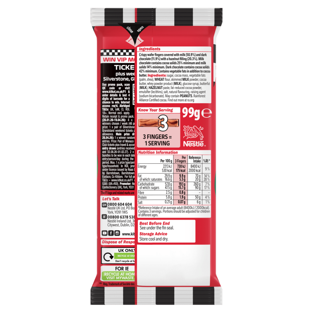 KitKat Hazelnut 99g