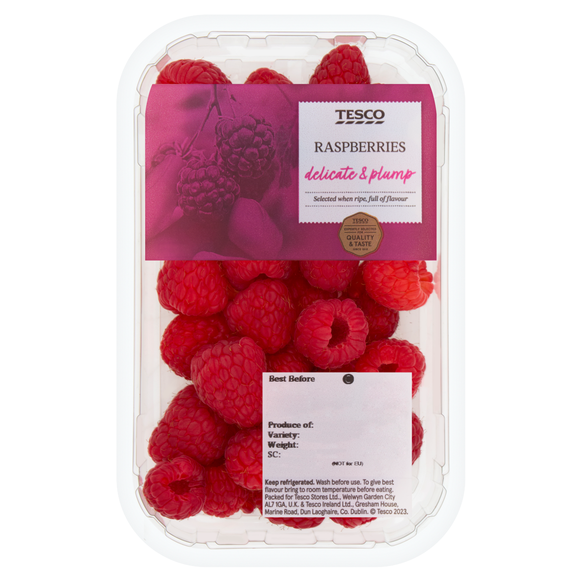 Tesco Raspberries 150g