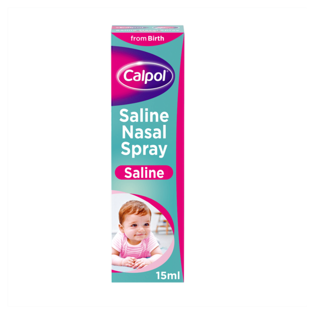 Calpol Saline Nasal Spray Congestion Relief From Birth 15ml