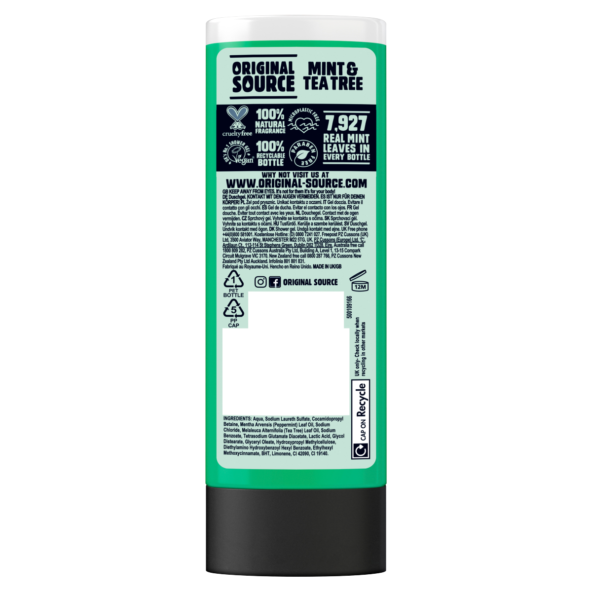 Original Source Mint & Tea Tree Shower Gel 250ml