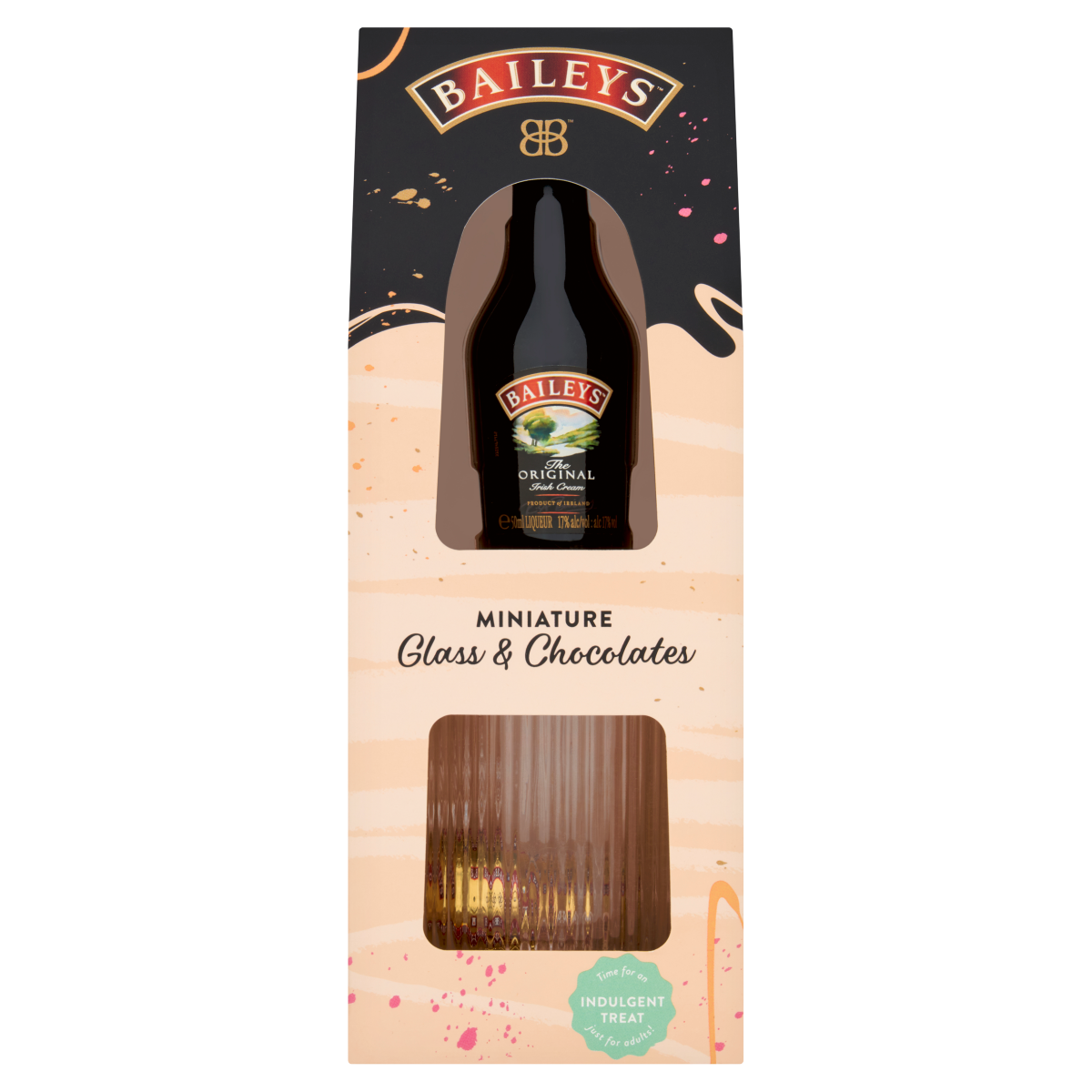 Baileys Miniature Glass & Chocolates