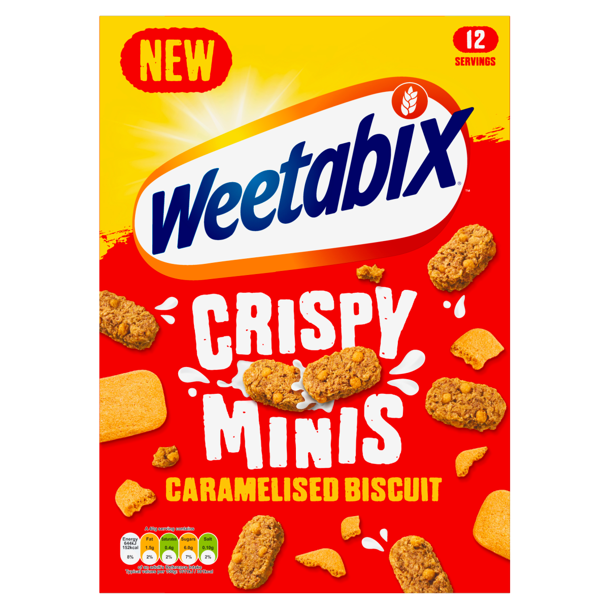 Weetabix Crispy Minis Caramelised Biscuit 500g