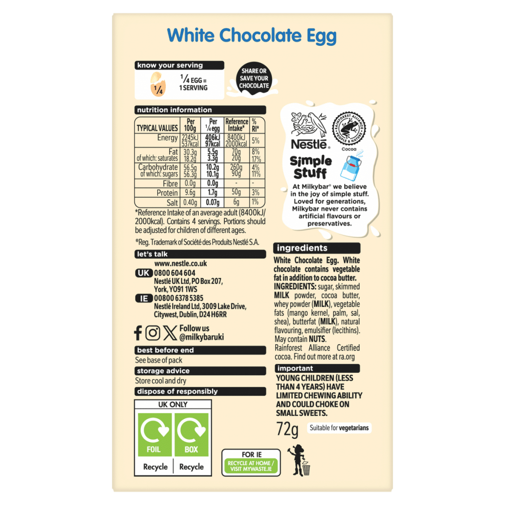 Milkybar 72g