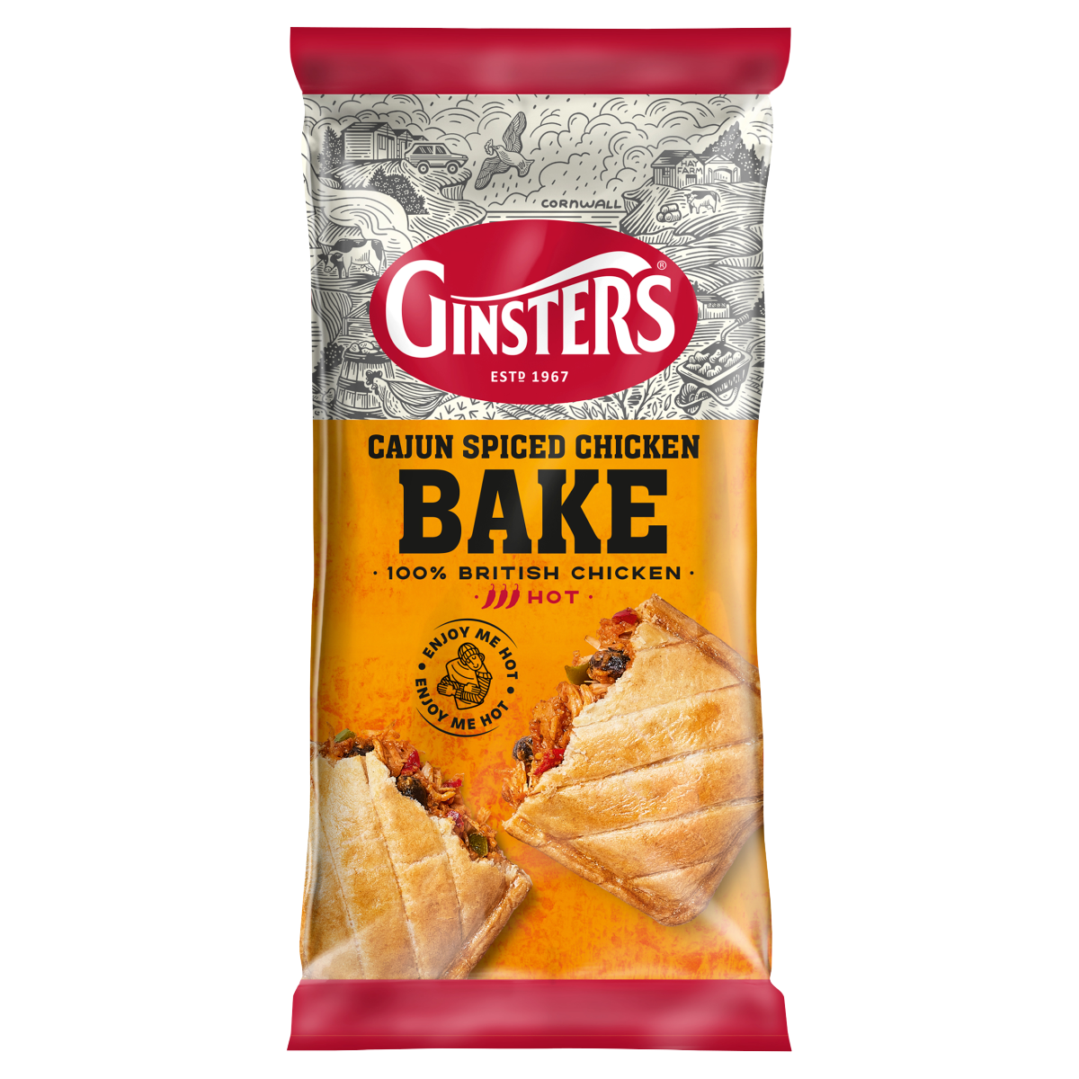 Ginsters Cajun Spiced Chicken Bake 117g