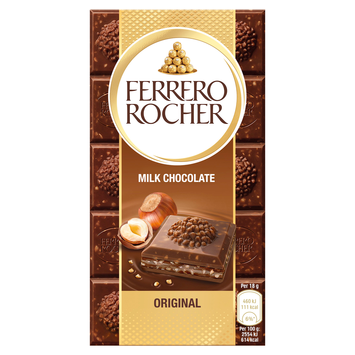 Ferrero Rocher Original Tablet 90g