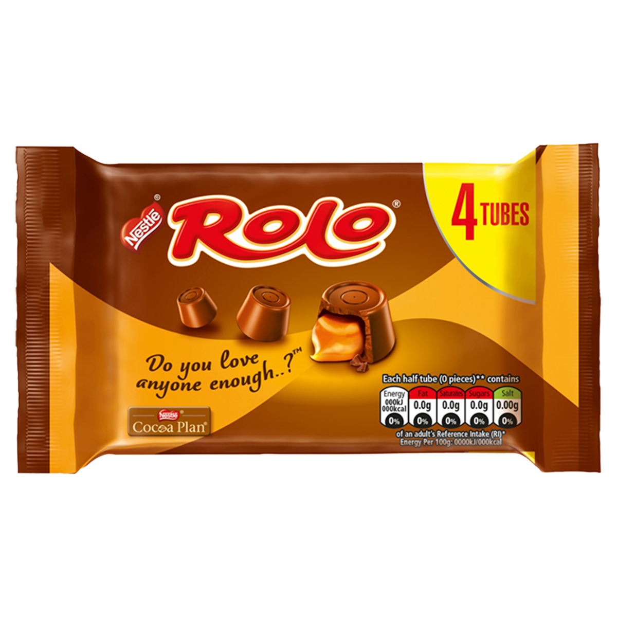Rolo Milk Chocolate & Caramel Multipack 41.6g 4 Pack