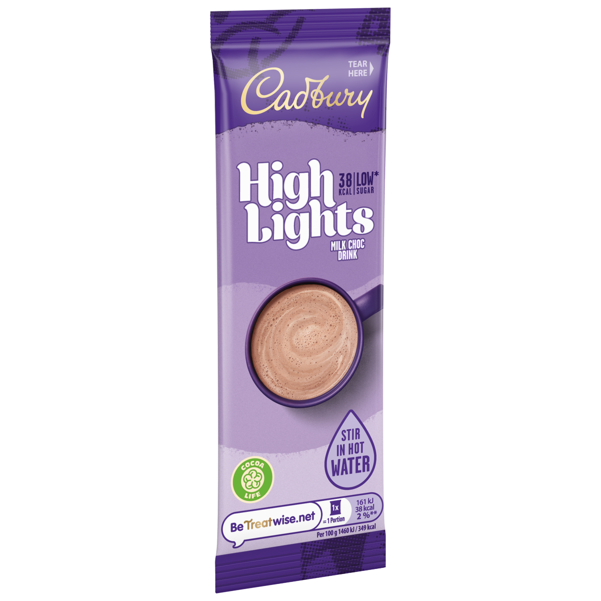 Cadbury Highlights Hot Chocolate Drink Sachet 11g
