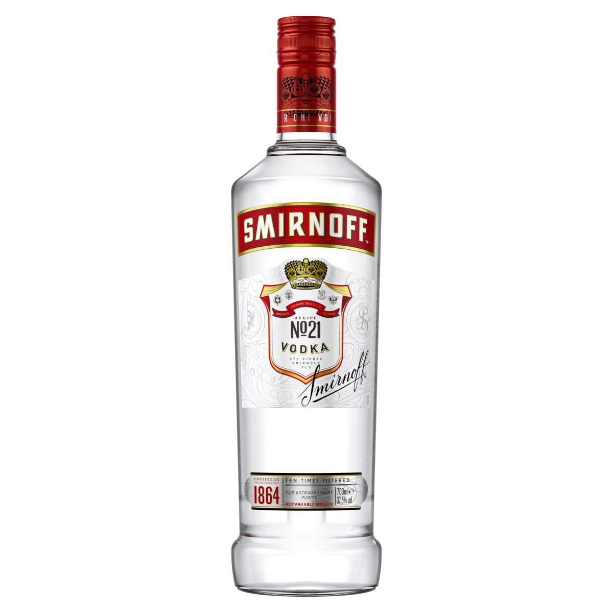 Smirnoff No. 21 Vodka 37.5% vol 70cl