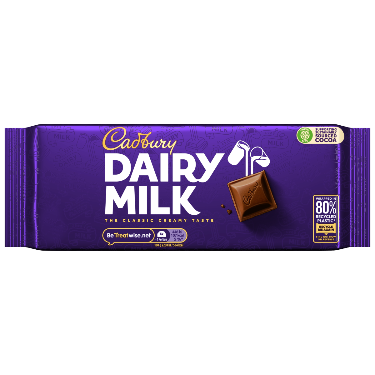 Cadbury Dairy Milk Classic Chocolate Bar 180 g