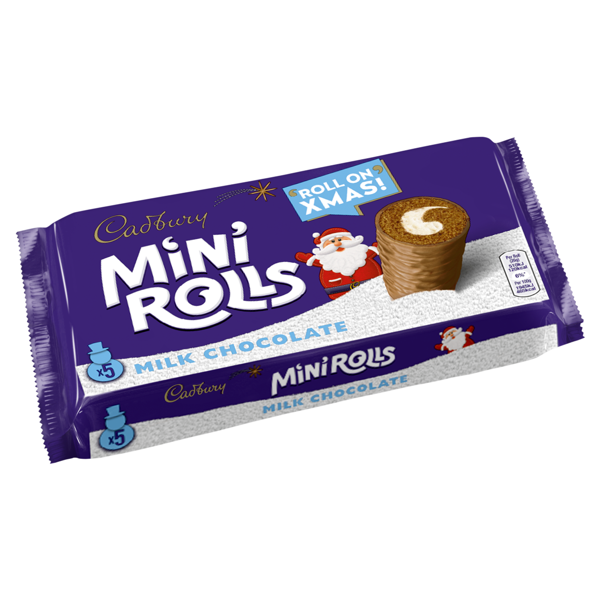 Cadbury 5 Milk Chocolate Mini Rolls