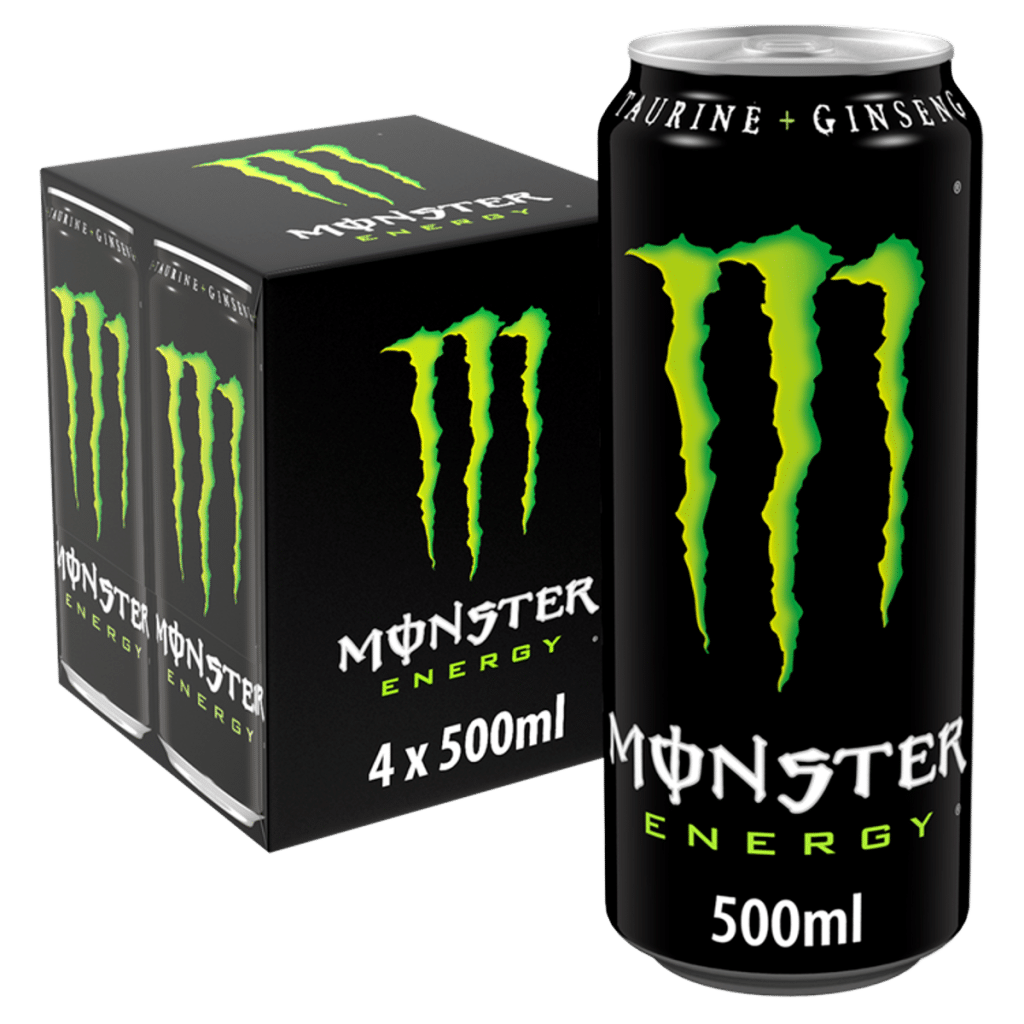 Monster Energy Drink 4 x 500ml