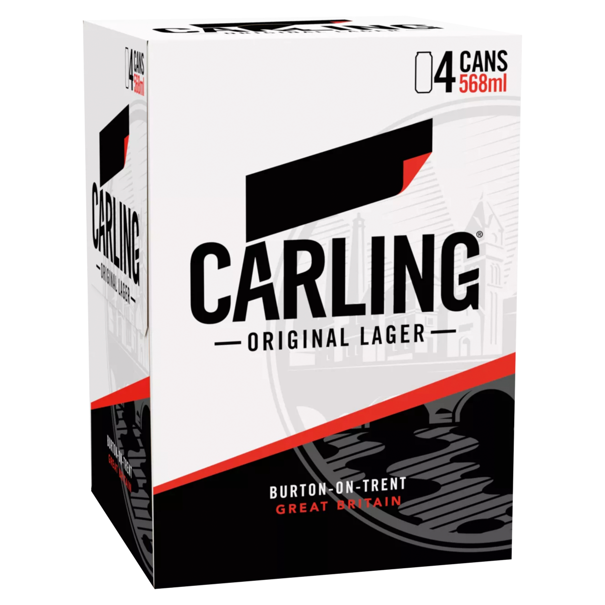 Carling Original Lager Beer 4 x 568ml