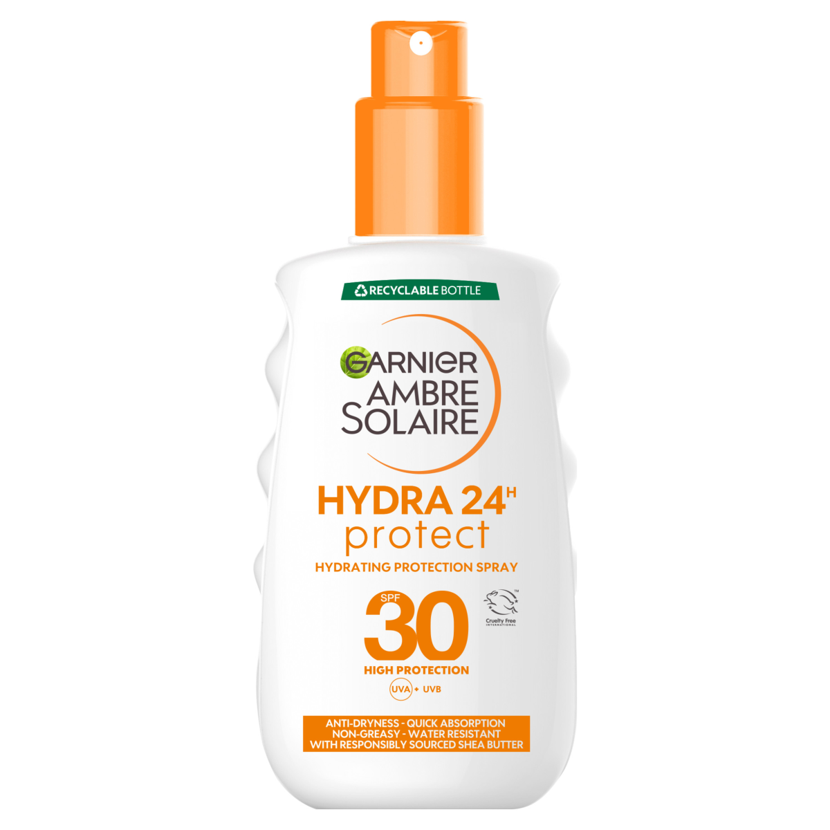 Garnier Ambre Solaire SPF 30 Hydra 24 Hour Protect Hydrating Spray 200ml