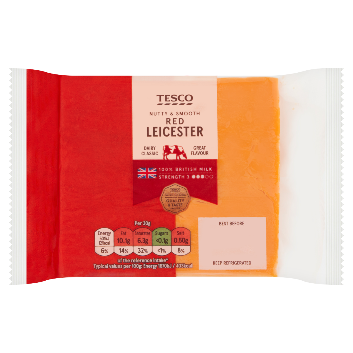 Tesco Red Leicester 220g