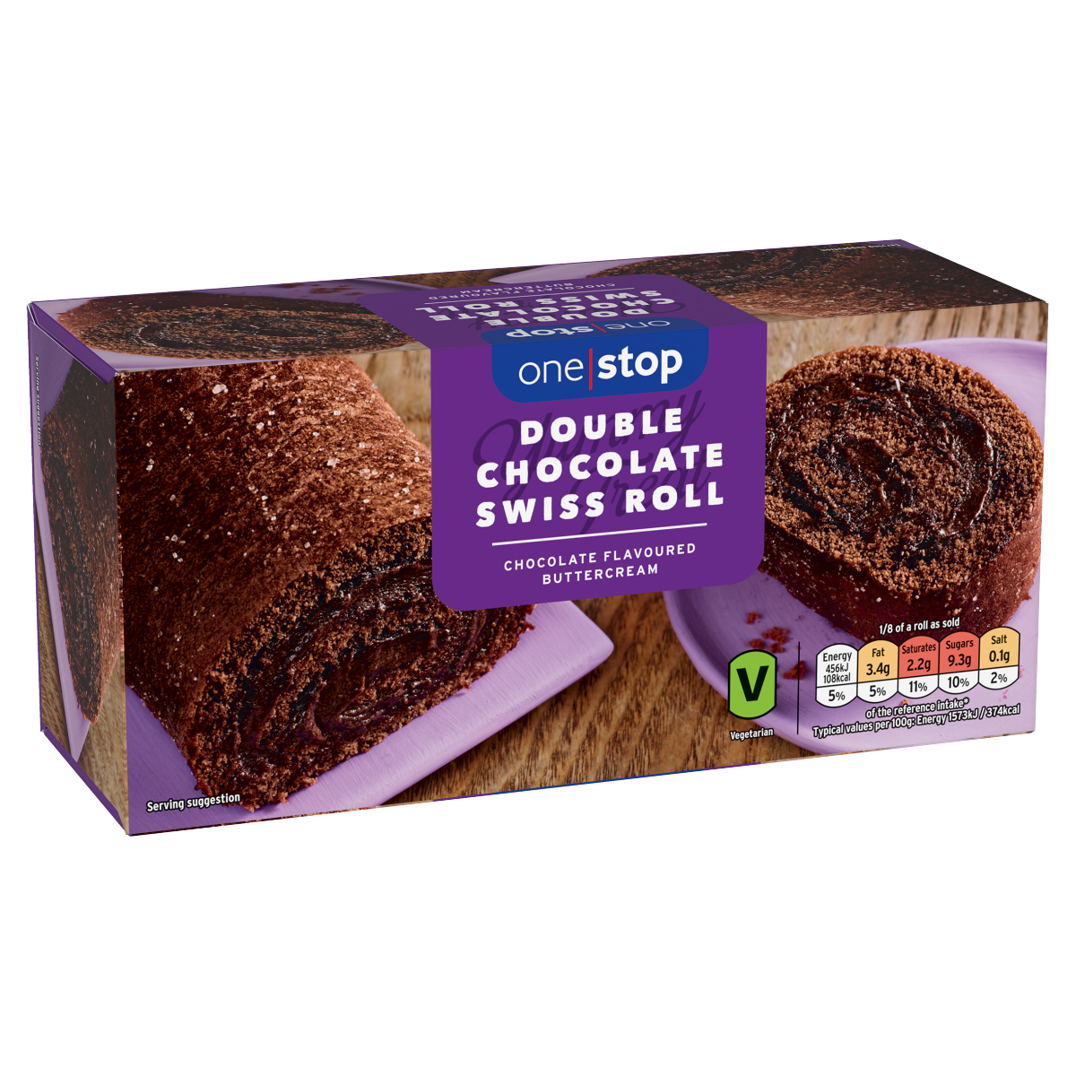 One Stop Double Chocolate Swiss Roll