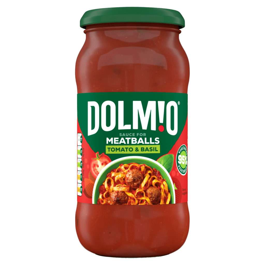 Dolmio Tomato & Basil Sauce for Meatballs 450g