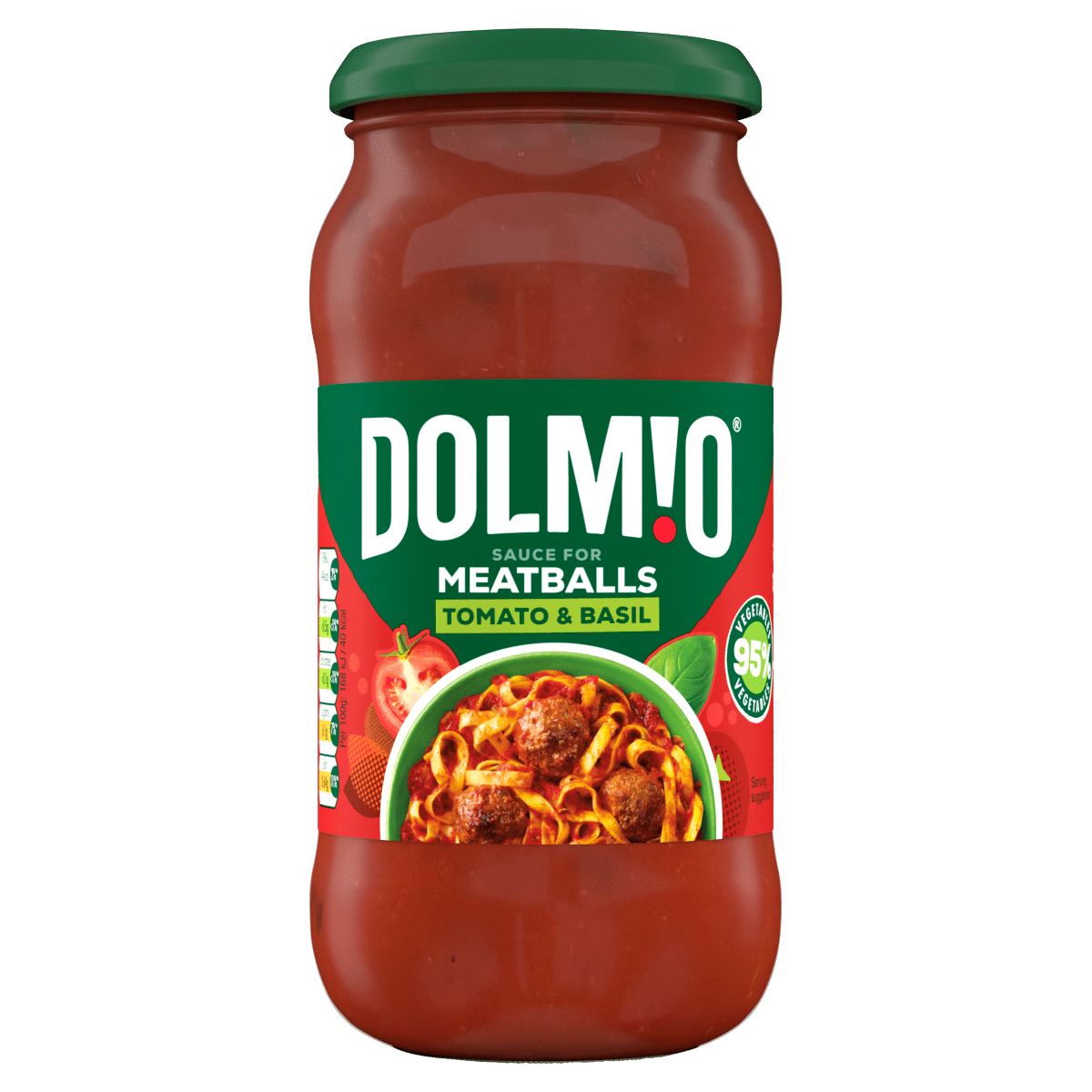 Dolmio Tomato & Basil Sauce for Meatballs 450g