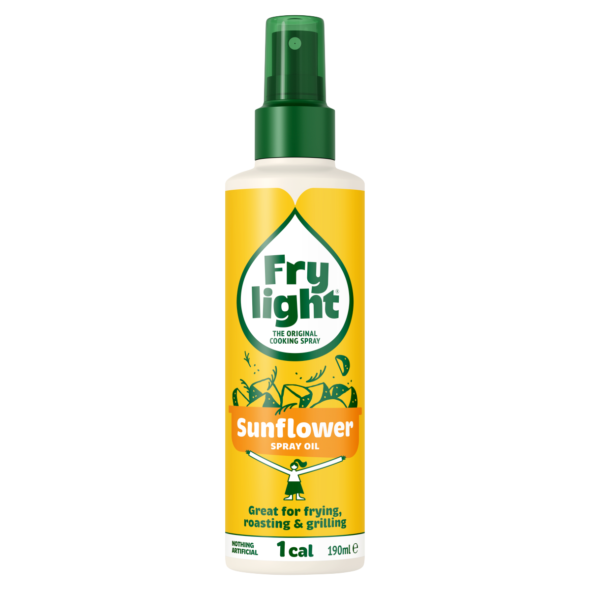 Frylight 1 Cal Sunflower Spray Oil 190ml