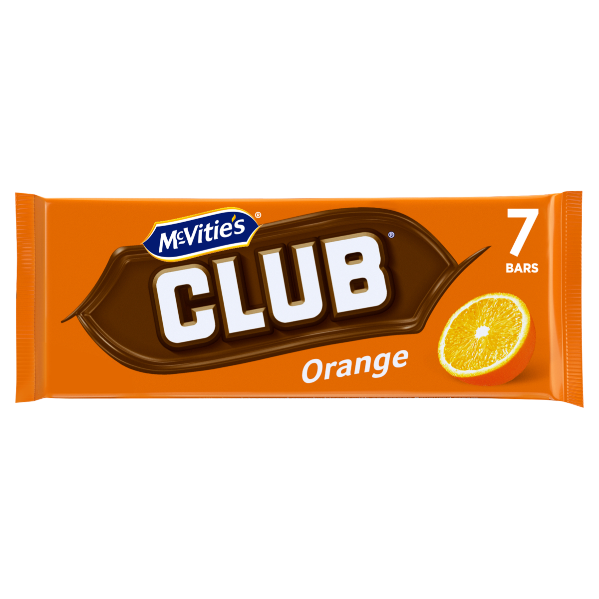 McVitie’s Club Orange Bars 7 x 22g