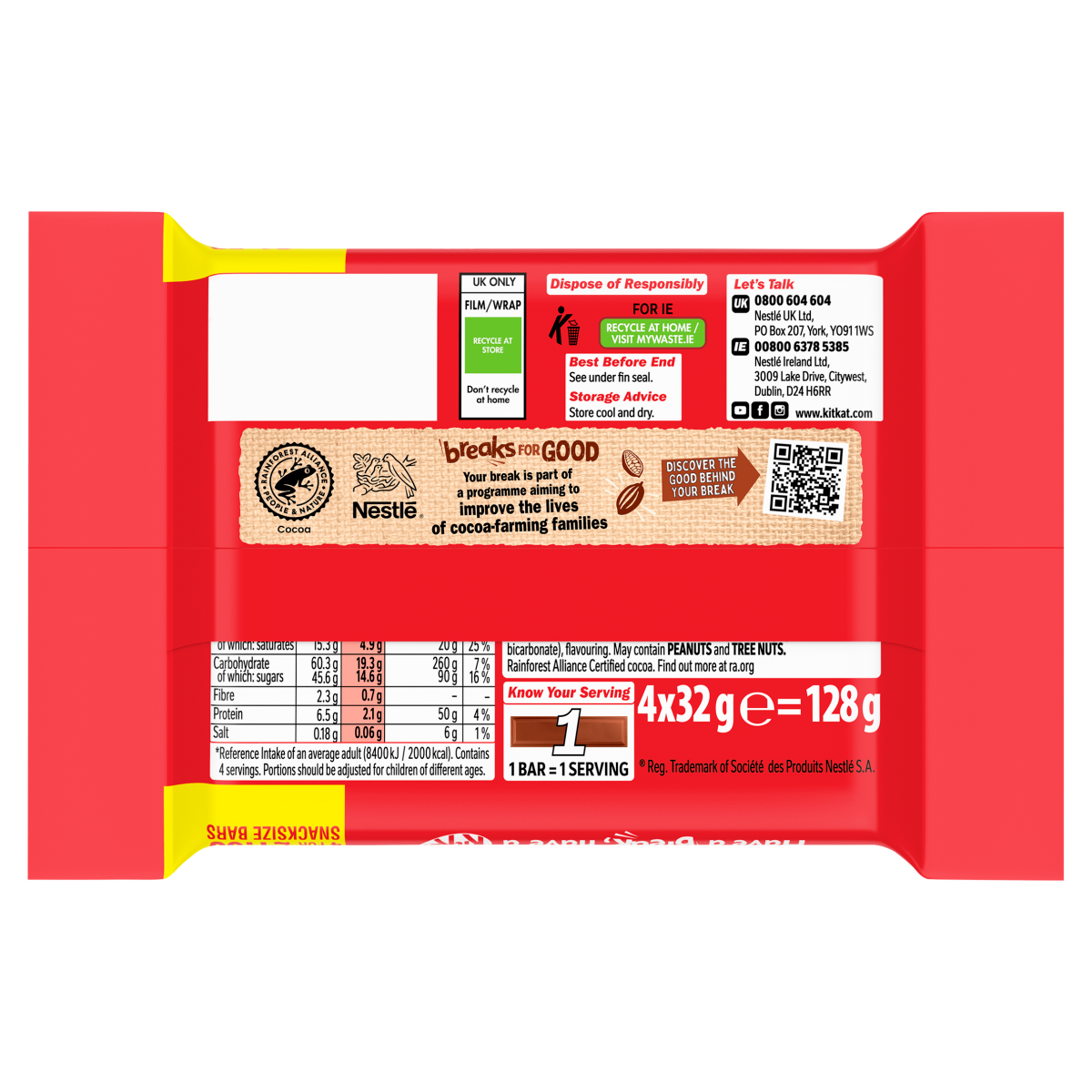 KitKat Chunky 4 x 32g (128g)