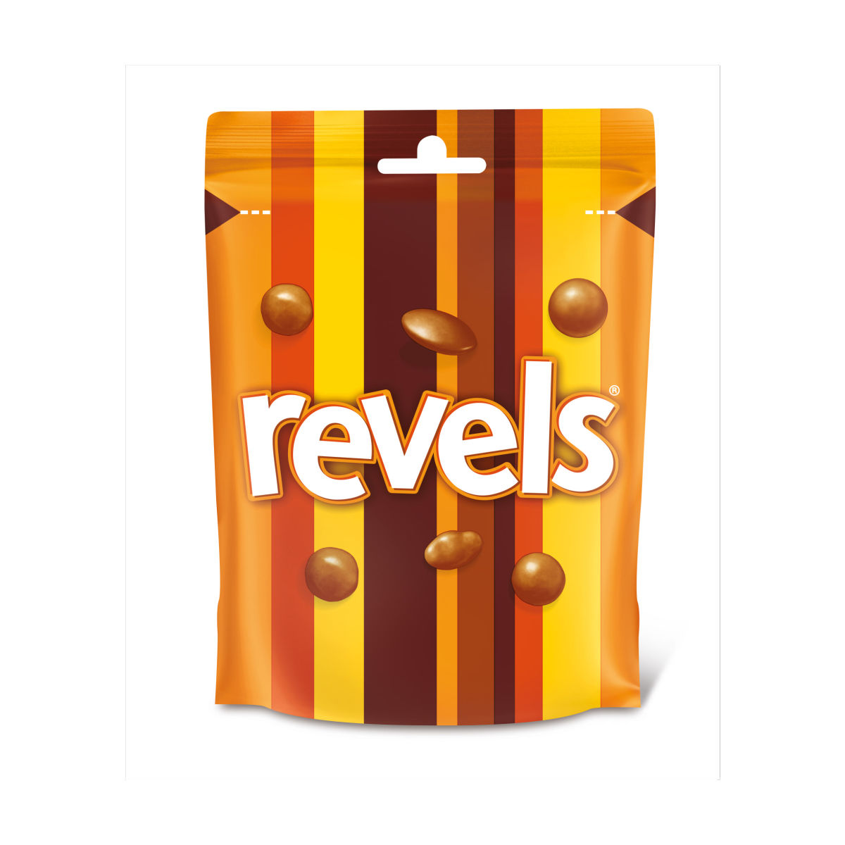 Revels Milk Chocolate with Raisins, Coffee or Orange Bites Pouch Bag 112g
