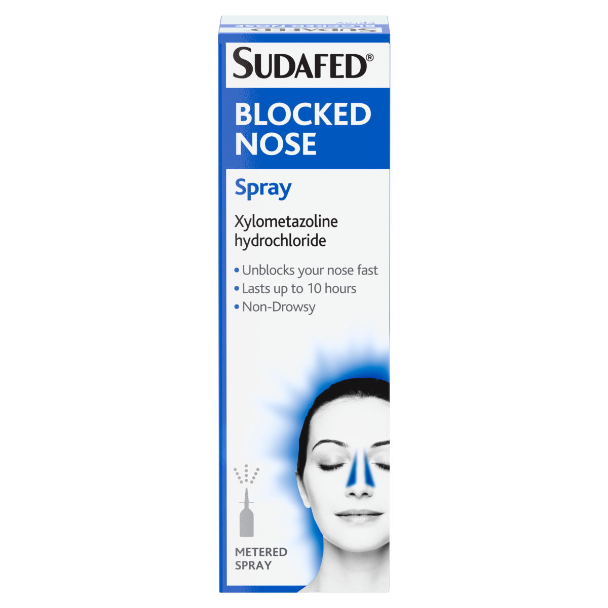 Sudafed Blocked Nose Spray Congestion Relief Lasts Up to 10 Hours 15ml