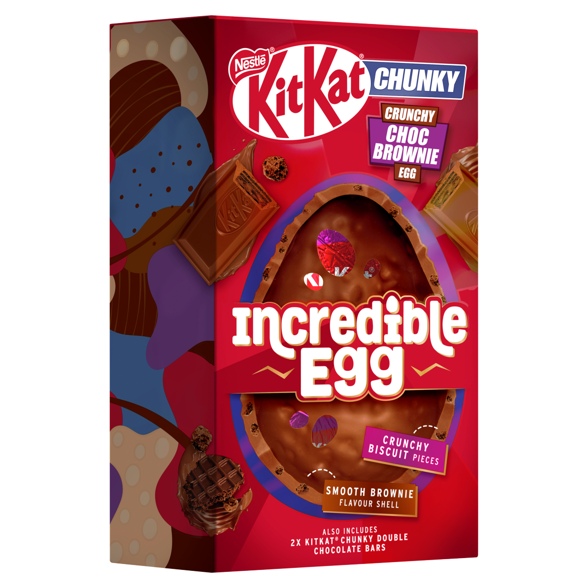 KitKat Chunky Crunchy Choc Brownie Incredible Egg 384g