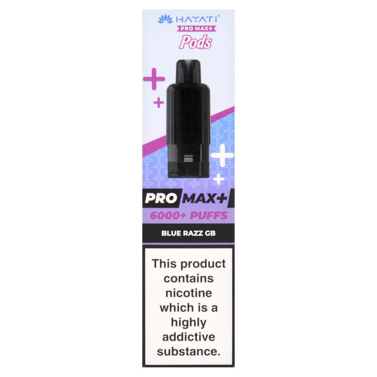 Hayati Pro Max+ Blue Razz GB Pods 20mg