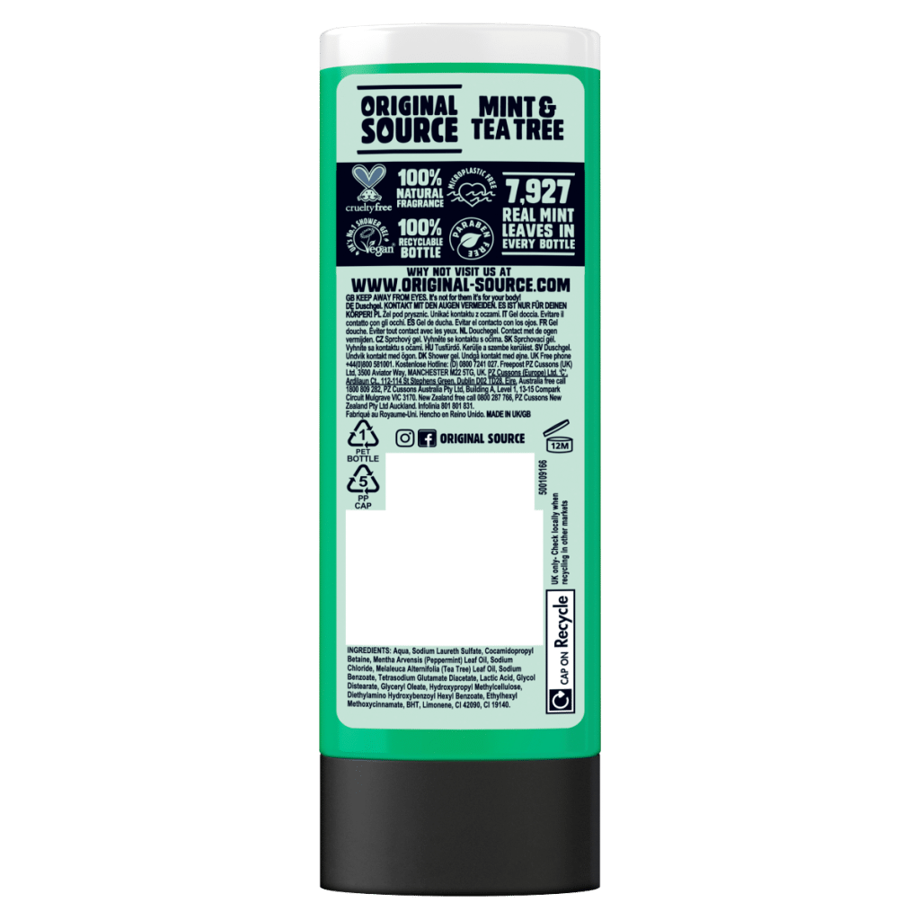 Original Source Mint & Tea Tree Shower Gel 250ml