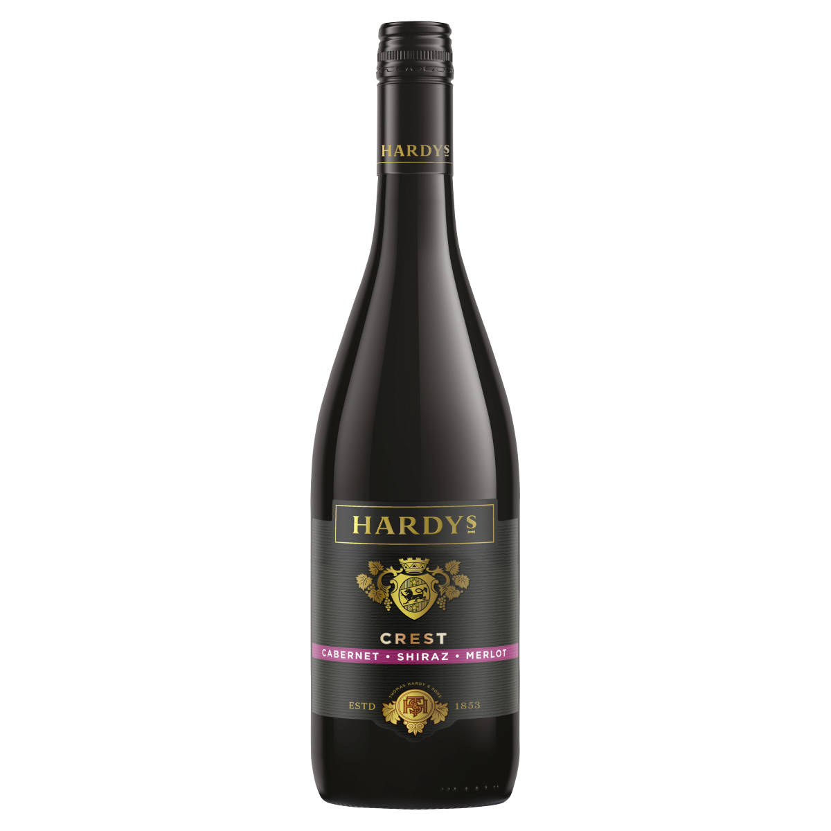 Hardys Crest Cabernet Shiraz Merlot 750ml